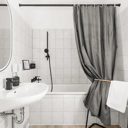 Apartmán Luniq - Eden 1 Uerdingen - Zentrale Lage - Klima - 15 Min Zur Messe & Flughafen Duesseldorf - 4 Gaeste *