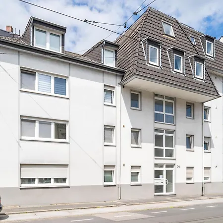 Apartmán Luniq - Eden 1 Uerdingen - Zentrale Lage - Klima - 15 Min Zur Messe & Flughafen Duesseldorf - 4 Gaeste Krefeld
