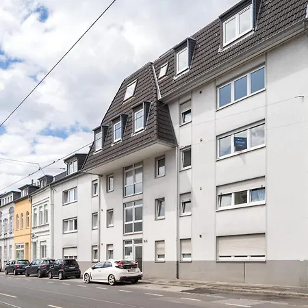 Luniq - Eden 1 Uerdingen - Zentrale Lage - Klima - 15 Min Zur Messe & Flughafen Duesseldorf - 4 Gaeste Apartmán Krefeld