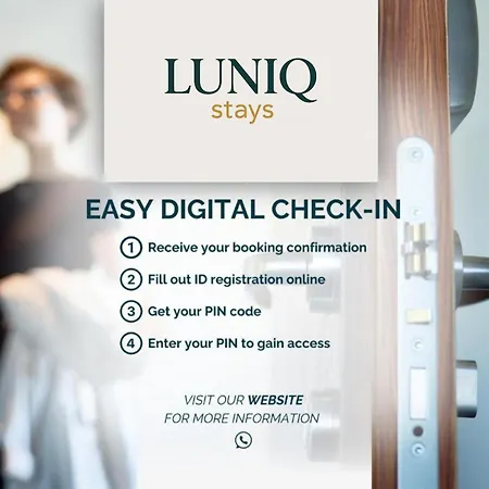 Luniq - Eden 1 Uerdingen - Zentrale Lage - Klima - 15 Min Zur Messe & Flughafen Duesseldorf - 4 Gaeste Apartmán *