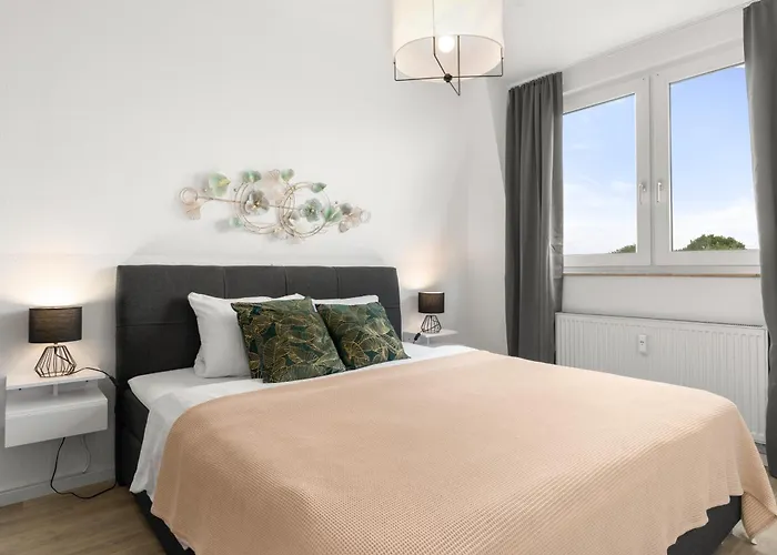 Design In Rheinnähe I Netflix I Küche Apartment