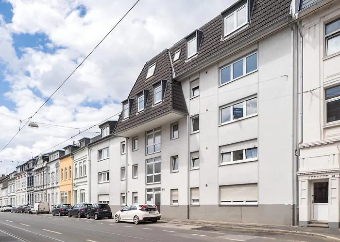 Design In Rheinnähe I Netflix I Küche Apartment Krefeld